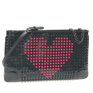 CHRISTIAN LOUBOUTIN Black Clutch Bag